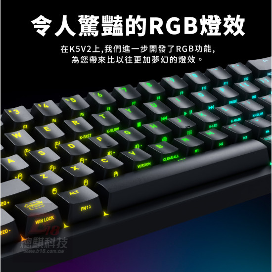 CHERRY K5V2 RGB MX2A黑