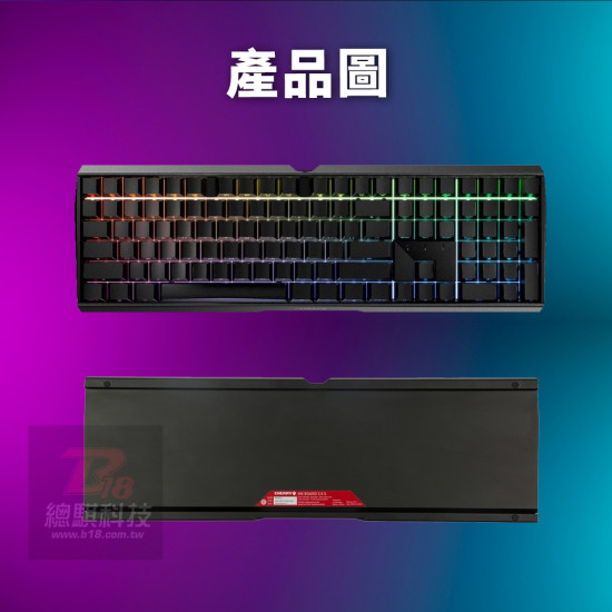 CHERRY MX3.0 RGB 黑色 側刻