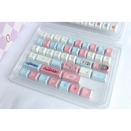 DUCKY x Hololive 鍵帽組(贈品：Hololive大鼠墊）