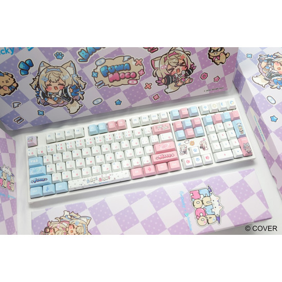 ducky x hololive EN FUWAMOCO 聯名限定版機械鍵盤