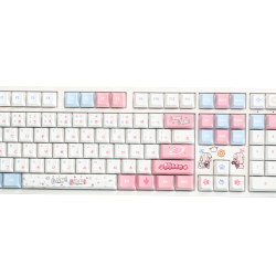 ducky x hololive EN FUWAMOCO 聯名限定版機械鍵盤