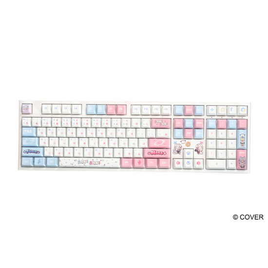 ducky x hololive EN FUWAMOCO 聯名限定版機械鍵盤