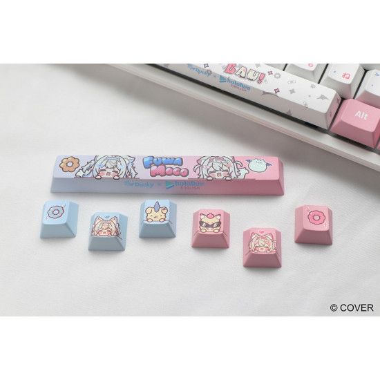 ducky x hololive EN FUWAMOCO 聯名限定版機械鍵盤