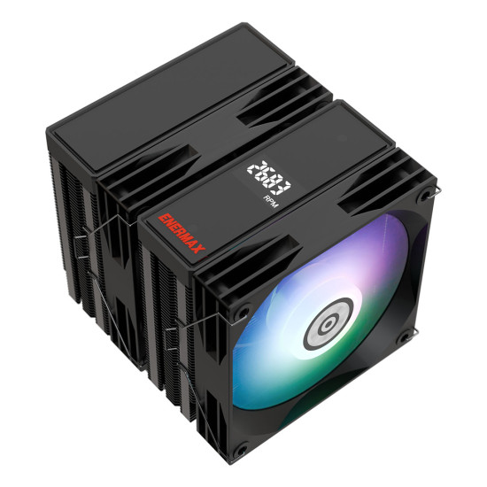ENERMAX ETS-TD60D 數位監測 ARGB幻彩 空冷散熱器 ENERMAX ETS-TD60D 數位監測 ARGB幻彩 空冷散熱器