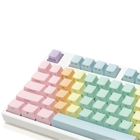 FILCO 馬卡龍 側印英文 (指法練習專用鍵帽)