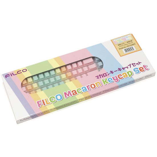 FILCO 馬卡龍 側印英文 (指法練習專用鍵帽)