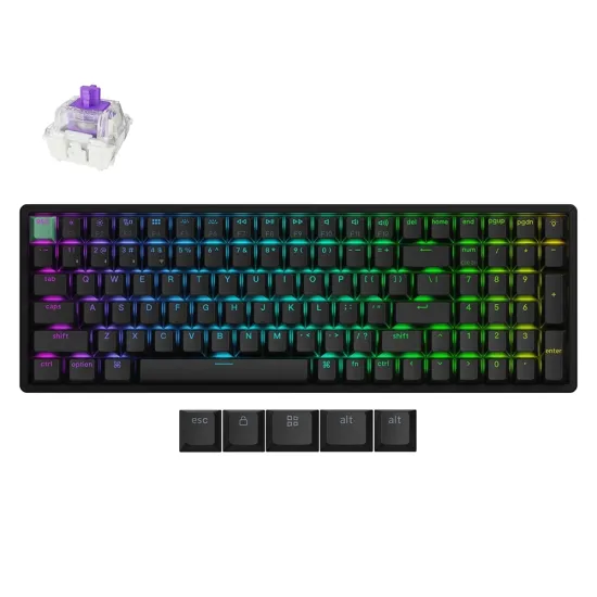 Keychron K4 HE 無線磁軸鍵盤 (RGB/熱插拔/英文版) Keychron K4 HE 無線磁軸鍵盤 (RGB/熱插拔/英文版)