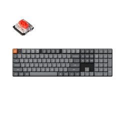 Keychron K5 MAX  LOW PROFILE (白色背光/注音版) 紅軸