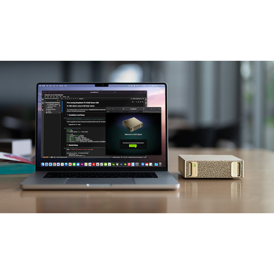 NVIDIA DGX Spark 4TB 創始版香檳金