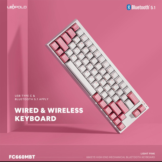 LEOPOLD FC660MBT 白粉色