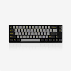 LEOPOLD FC660MBT ASH YELLOW  石墨金 雙色鍵帽版