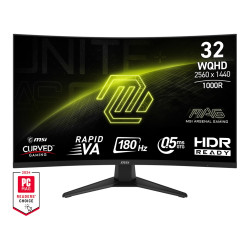 MSI MAG 325CQF 32型 VA 2K 曲面電競顯示器 