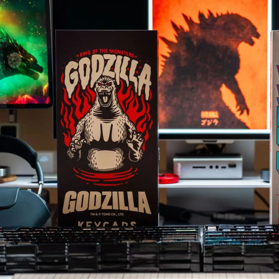 黑色經典哥吉拉鍵帽