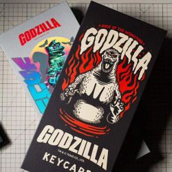 黑色經典哥吉拉 Berry高度 鍵帽