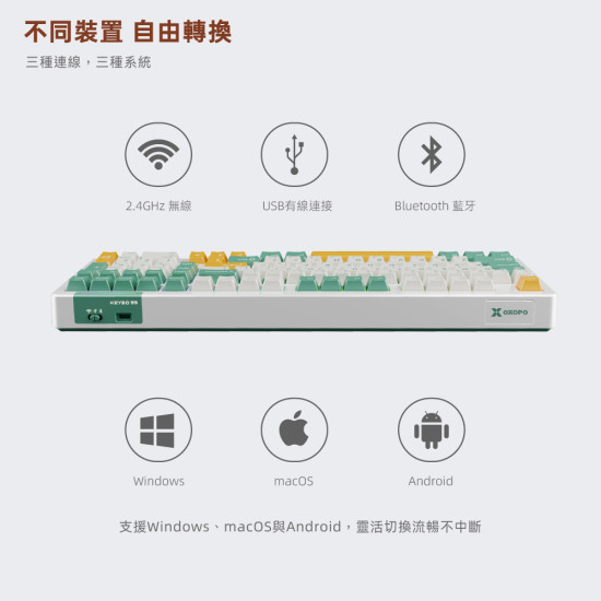 OXOPO KB96 晨曦 (贈品:50入軸罐)