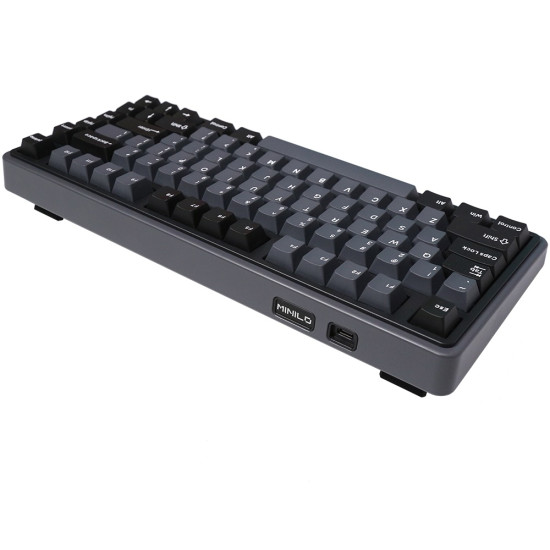 Varmilo Minilo 75 HE 姬秋麗/經典黑 環諾漢白玉磁軸 Varmilo Minilo 75 HE 姬秋麗/經典黑 環諾漢白玉磁軸