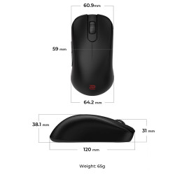 ZOWIE S2-DW 4K 無線電競滑鼠