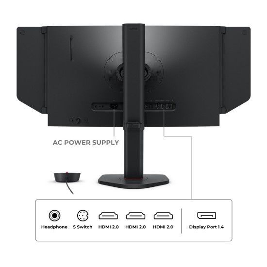 ZOWIE XL2566X+黑色 Fast TN 400Hz DyAc 2 24.1吋 專業電競螢幕 ZOWIE XL2566X+黑色 Fast TN 400Hz DyAc 2 24.1吋 專業電競螢幕