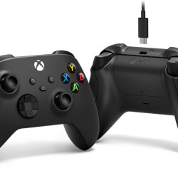 Xbox 無線控制器 黑色 + USB-C線